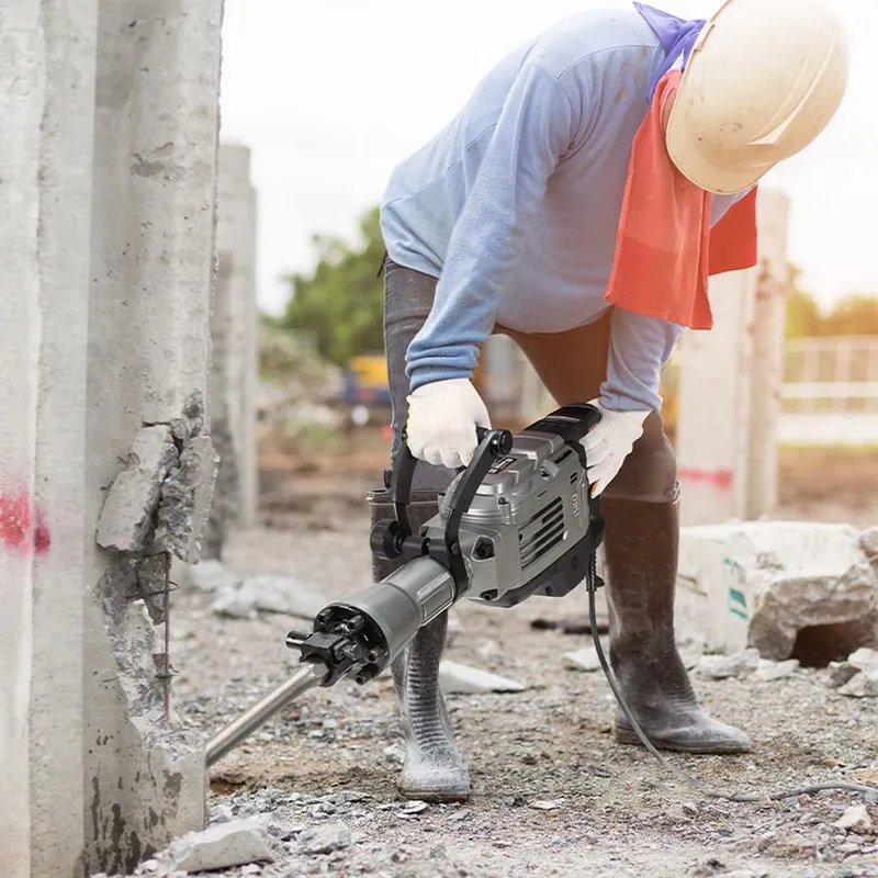 Отбойный молоток Deli DE-DG15-2E (1800Вт, 65Дж, кейс)