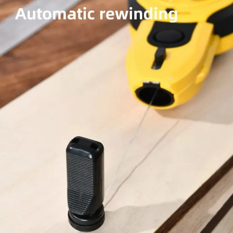  Шнур разметочный отбивочный автоматический Deli DL23 элевационный, диапазон высоты 0,45-1,2м, резьба 5/8", чехол в комплекте