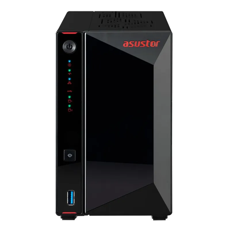 Платформа СХД ASUSTOR AS5402T 2 Bay (Max.14) 4xM.2 2x2.5GLAN 4GB (Max.16GB) DDR4 (90IX01R1-BW3S20)
