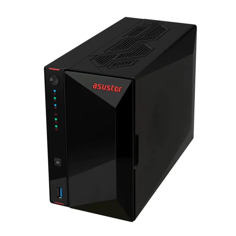 Платформа СХД ASUSTOR AS5402T 2 Bay (Max.14) 4xM.2 2x2.5GLAN 4GB (Max.16GB) DDR4 3xUSB HDMI 