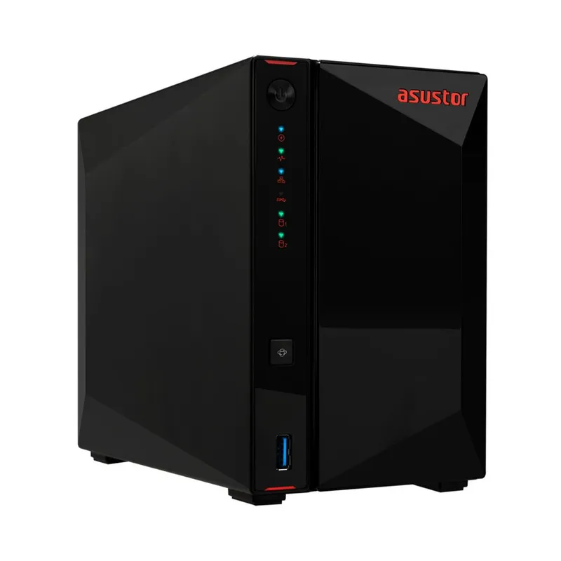 Платформа СХД ASUSTOR AS5402T 2 Bay (Max.14) 4xM.2 2x2.5GLAN 4GB (Max.16GB) DDR4 3xUSB HDMI 