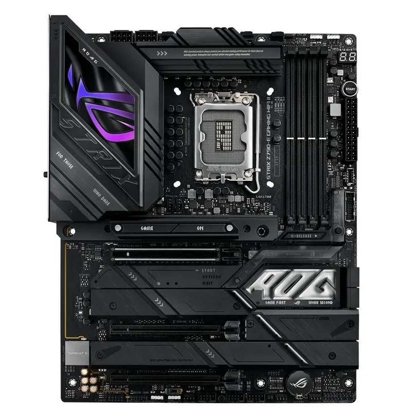 Материнская плата ASUS ROG STRIX Z790-E GAMING WIFI II LGA1700 ATX 4xDDR5 3xPCIEx16 5xM.2 2xUSB-C DP HDMI 2.5GLAN Wi-Fi 7