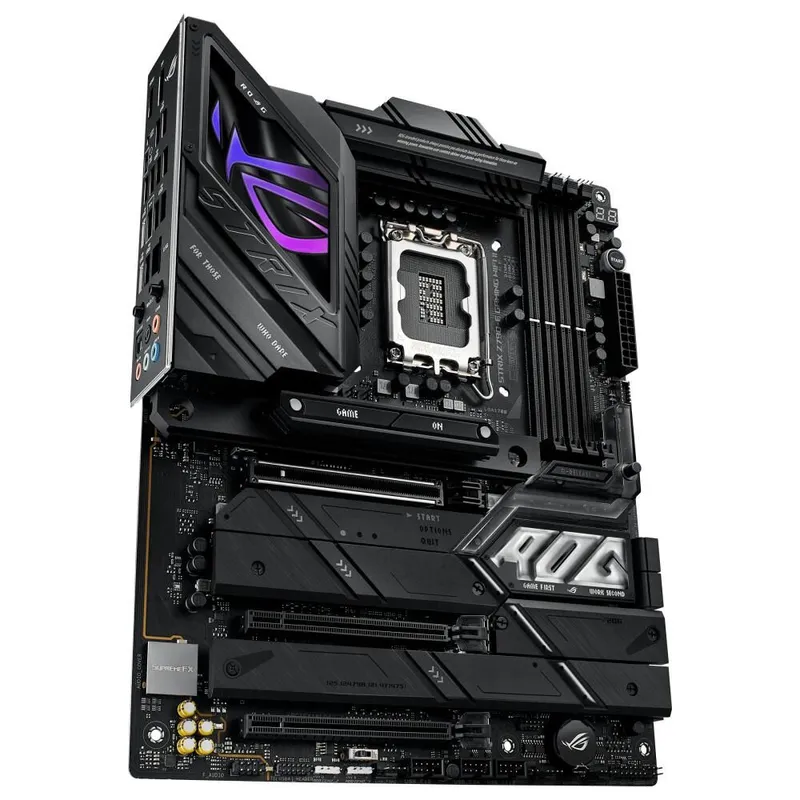 Материнская плата ASUS ROG STRIX Z790-E GAMING WIFI II LGA1700 ATX 4xDDR5 3xPCIEx16 5xM.2 2xUSB-C DP HDMI 2.5GLAN Wi-Fi 7