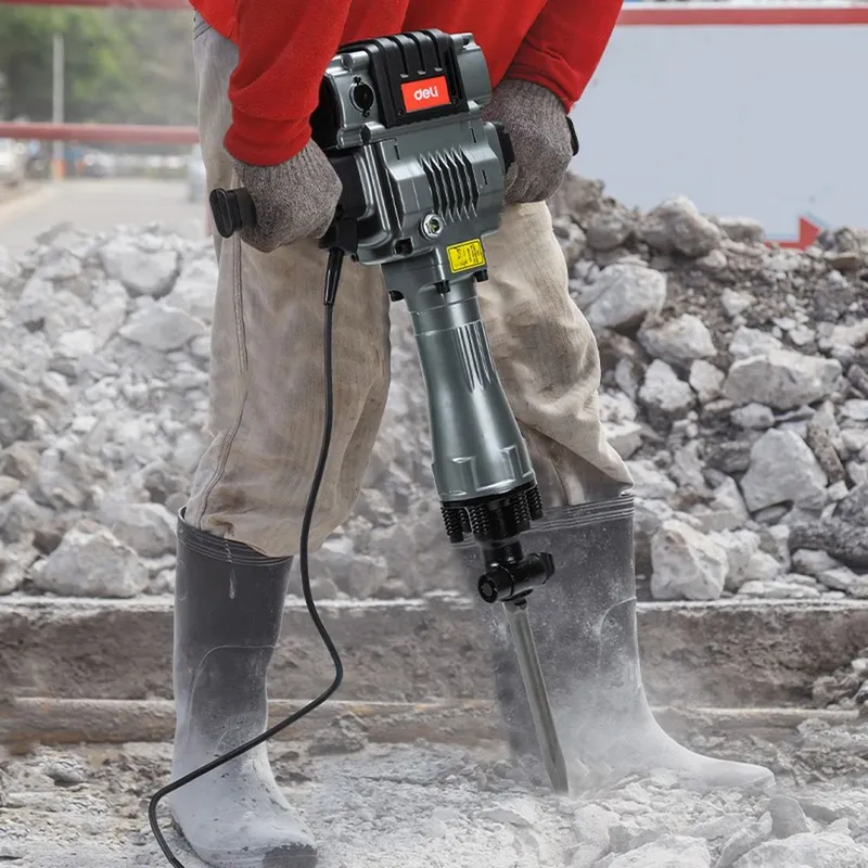 Отбойный молоток Deli DE-DG30-1E (2100Вт, 75Дж, кейс)