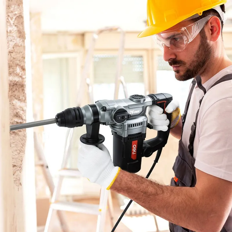 Перфоратор Deli DE-DC26-3E (1100Вт, SDS PLUS, 4750уд/мин, 1450об/мин, кейс)