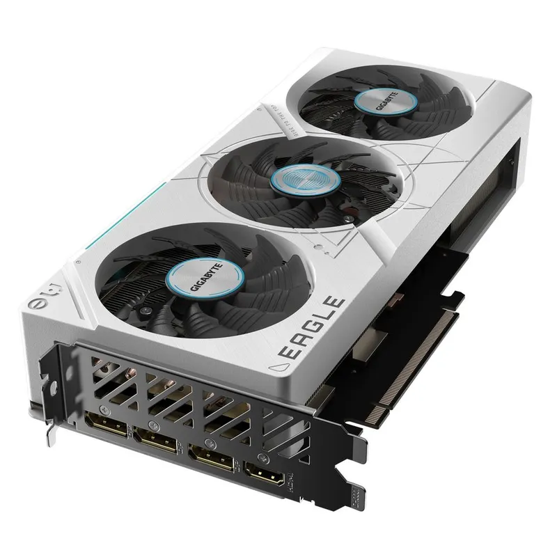 Видеокарта Gigabyte RTX4070Ti SUPER EAGLE OC ICE 16GB GDDR6X 256bit 3xDP HDMI 3FAN RTL