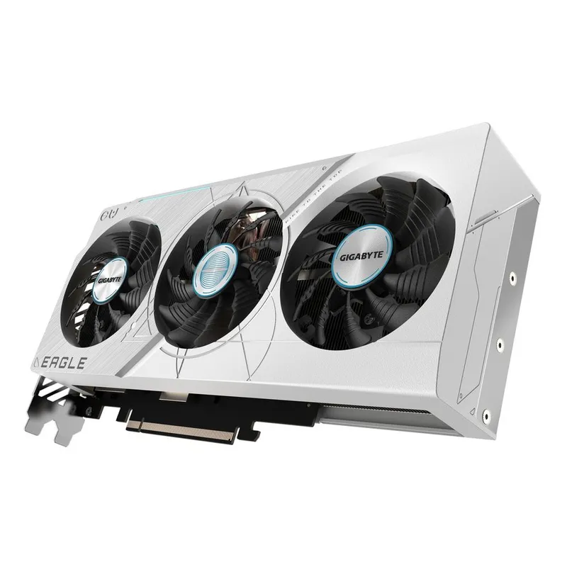 Видеокарта Gigabyte RTX4070Ti SUPER EAGLE OC ICE 16GB GDDR6X 256bit 3xDP HDMI 3FAN RTL