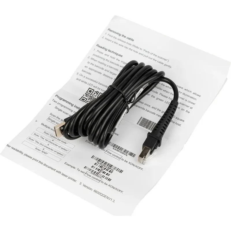 Сканер штрихкода Mindeo MD6600-HD 2D, USB cable, без подставки