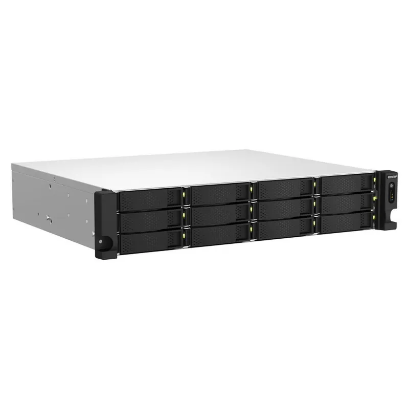 Сетевое хранилище NAS Qnap Original TS-1264U-RP-8G 12-bay стоечный Celeron N5095