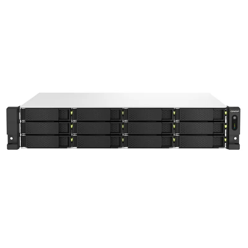 Сетевое хранилище NAS Qnap Original TS-1264U-RP-8G 12-bay стоечный Celeron N5095