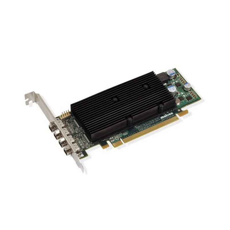 Видеокарта Matrox (M9138-E1024LAF) M9138 LP PCIe x16 (M9138-E1024LAF), PCI-Ex16, 1024MB, Low Profile Bracket, 3xMini DisplayPort, 3x Adapters Mini DP-DP, Max DisplayPort Res.per Output 2560x1600, Max DVI Res.per Output 1920x1200 RTL (240084)