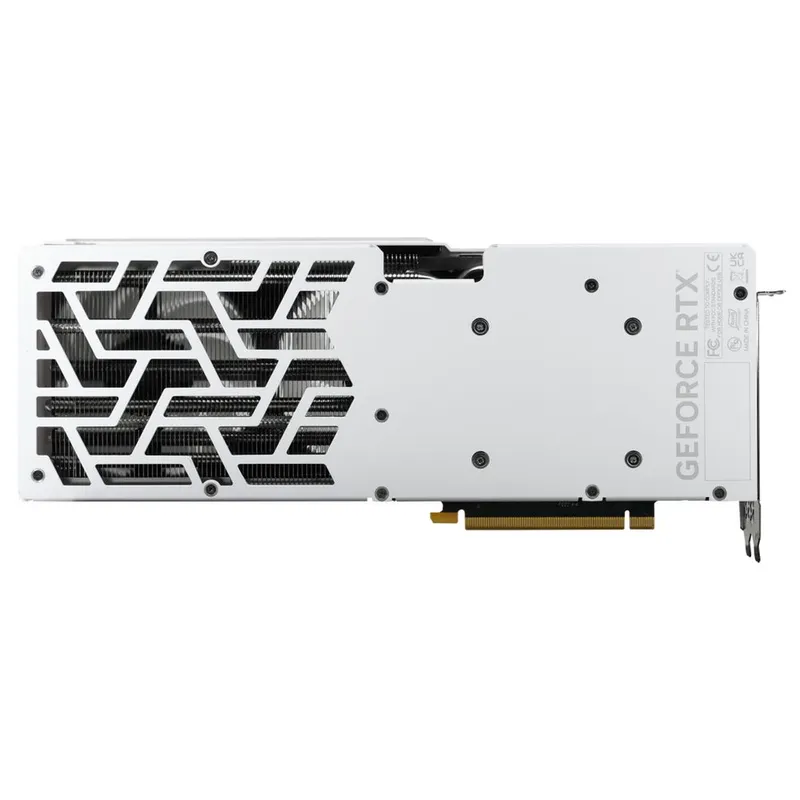 Видеокарта Palit RTX4070Ti SUPER GAMINGPRO WHITE OC 16GB GDDR6X 256bit 3xDP HDMI 3FAN RTL