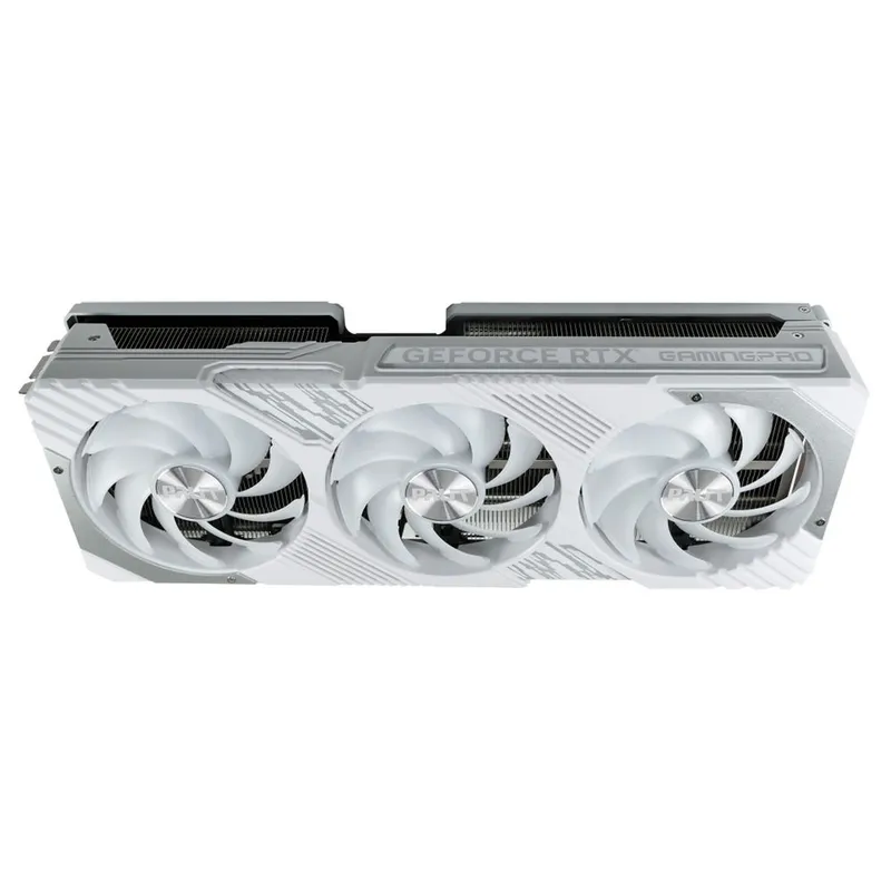 Видеокарта Palit RTX4070Ti SUPER GAMINGPRO WHITE OC 16GB GDDR6X 256bit 3xDP HDMI 3FAN RTL