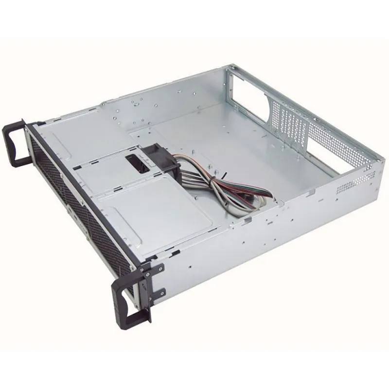 Корпус Chenbro  2U RM24200-L2 LOW PROFILE REAR WINDOW,W/TWO DOOR+FAN+PS/2 PSU BKT (RM24200H01*13051)