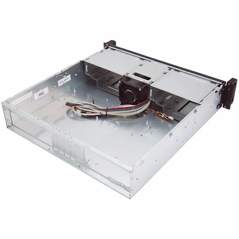Корпус Chenbro 2U RM24100-L2, BK CC1012,LOW PROFILE REAR WINDOW,W/TWO DOOR+FAN+PS2 PSU BKT,SINGLE(CHENBRO,SR/SK) (RM24100H01*13054)