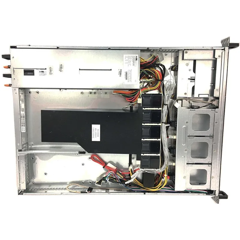 Корпус Chenbro RM13108T2 1U external 8x2,5" HDD with SATAII/SAS backplanes, SlimODD (SATA) to MB (SATA) adapter, MB 12"x13", 5xFANs, wo PSU (RM13108H01*12682)