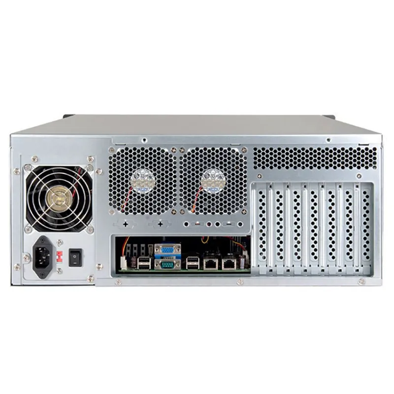 Корпус Chenbro RM41300H01*12184 4U MB 12"x13", 6x5.25"+2x3.5"+4x Internal 3.5"+Slim ODD, optional 120mm FAN, PSU Конвертируется в Pedestal