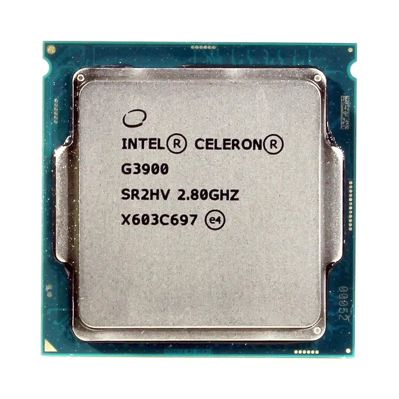 Центральный Процессор Intel Celeron G3900 OEM (Skylake, 14nm, C2/T2, Base 2,80GHz, HD 510, L3 2Mb, TDP 51W, S1151) OEM