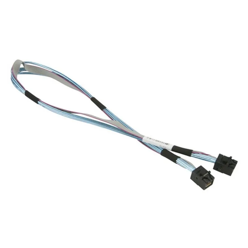 Кабель SuperMicro CBL-SAST-0532 Internal Mini-SAS HD to Mini-SAS HD 50cm,30AWG,12Gb/s {100} (137343)