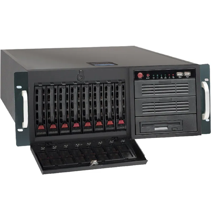 Корпус SuperMicro CSE-743T-665B 4U/Tower, 665 W, 2x 5.25" Peripheral Drive Bay, 8x 3.5" Hot-swap HDD bays, black