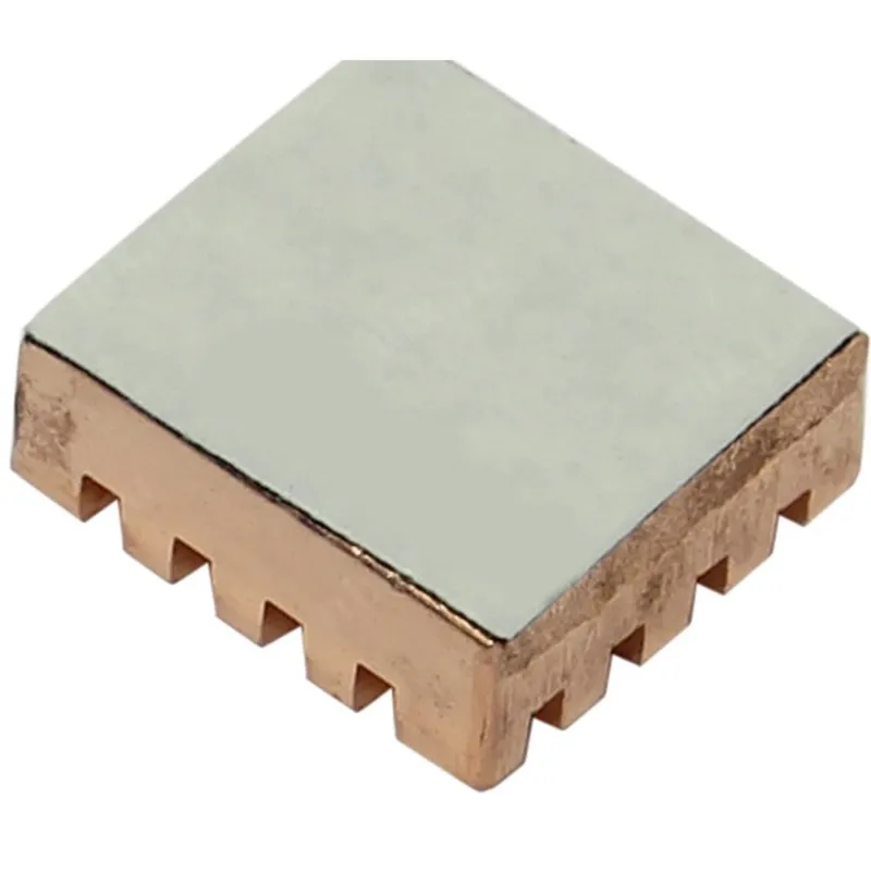 Радиатор медный ACD RA026  Fine Copper Heat Sink (14*12*5.5mm)  for Raspberry Pi3 B, Pi3 B+, Pi4