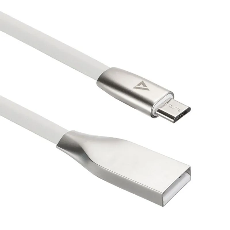 Кабели USB ACD USB кабель ACD-Infinity MicroUSB ; USB-A TPE, 1.2м, белый (ACD-U922-M1W)