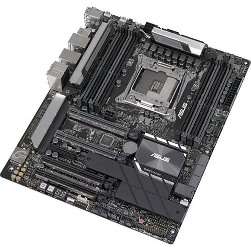 Серверная материнская плата ASUS Motherboard WS X299 PRO / LGA-2066,X299,8DIMM,6xSATA 6Gb/s p,1xU.2,5PCIE,3Y Wr