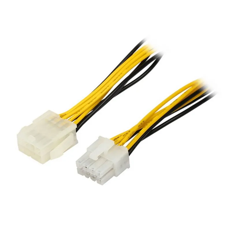 Кабель SuperMicro CBL-PWEX-0814 удлиннитель питания PCIe 8-pin, для видеокарт NVIDIA Tesla K80/M60/M40,11см