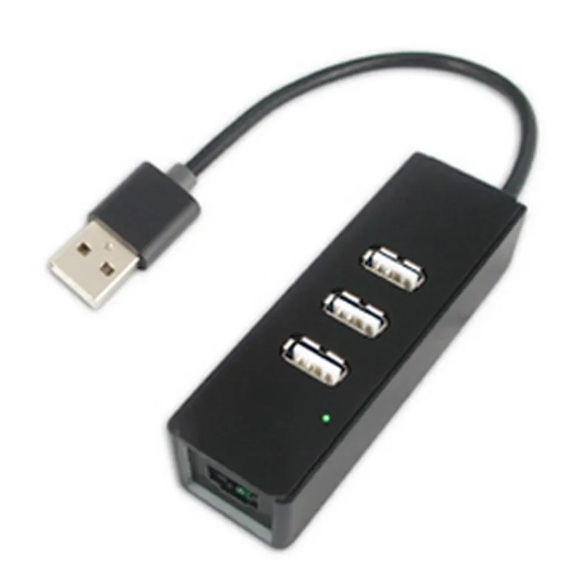 Аксессуары Speed Dragon USB 2.0 HUB на 3 порта + 1xRJ45 (FG-UU201B/1AB-BU01) OEM {50}