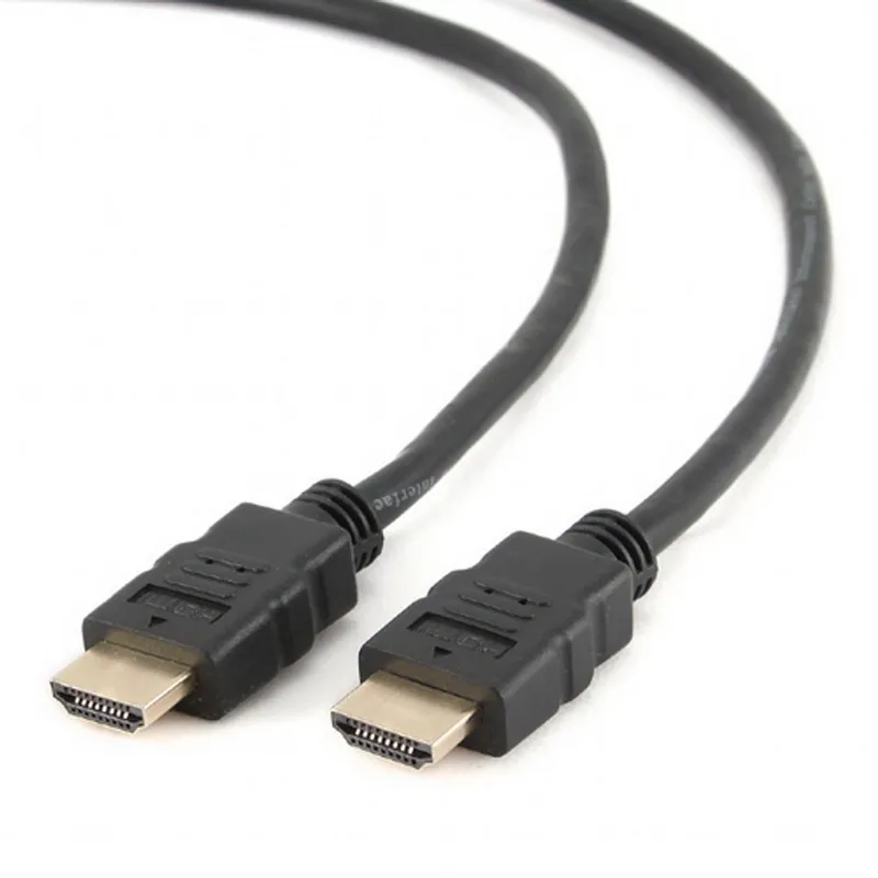 Кабель HDMI Cablexpert CC-HDMI4-15, 4.5м, v2.0, 19M/19M, черный, позол.разъемы, экран, пакет