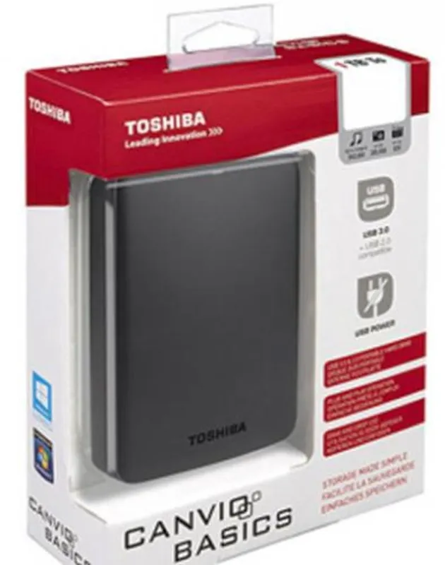 Жесткий диск Toshiba USB 3.0 2Tb HDTB420EK3AA Canvio Basics 2.5" черный