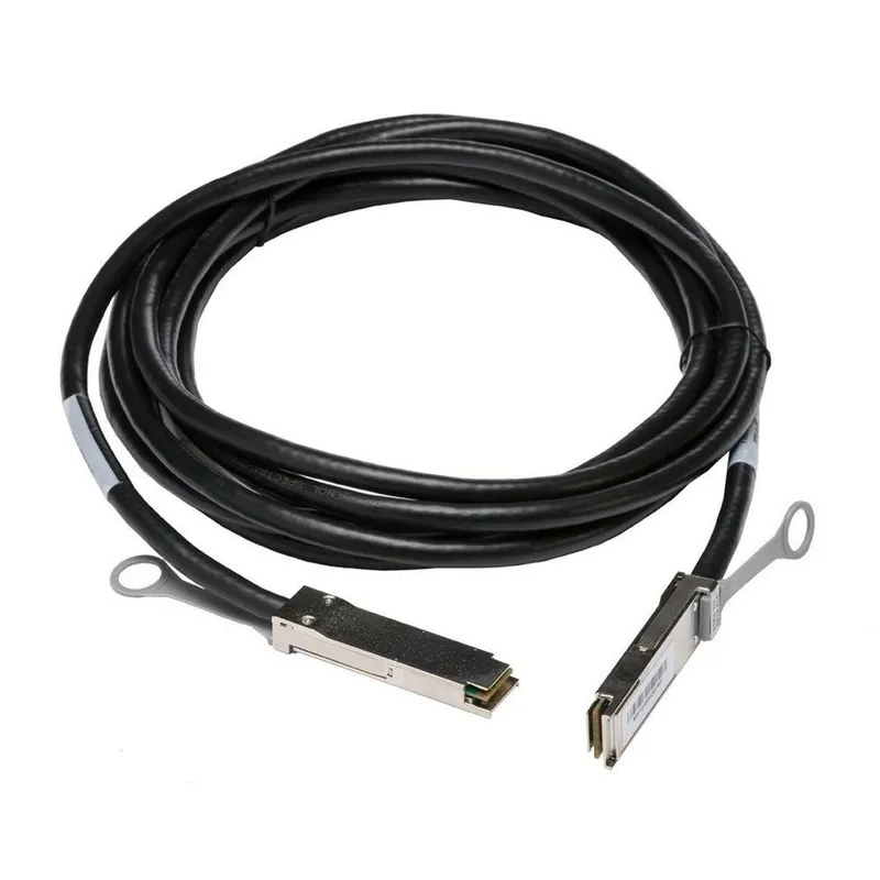 Кабель Fibertrade FT-QSFP28-CabP-AWG30-2,  DAC Copper cable (100G, QSFP28, AWG30 витая пара, 2м)