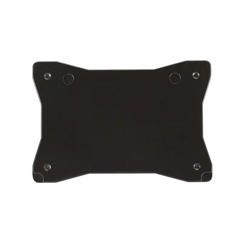 Аксессуары Khadas Heavy Metal Plate For DIY Case, with Khadas LOGO, Black, CNC Carving, KCS-MP-001