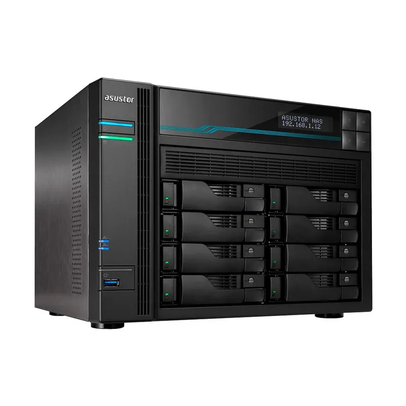 Платформа СХД ASUSTOR AS6508T 8 Bay (Max.16) 2xM.2 (90IX0201-BW3S10)
