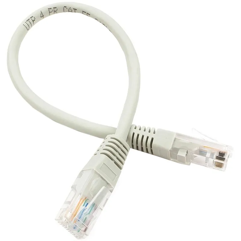 Кабель Cablexpert Патч-корд UTP  PP10-0.25M   кат.5e, 0.25м, медь 26AWG (серый)