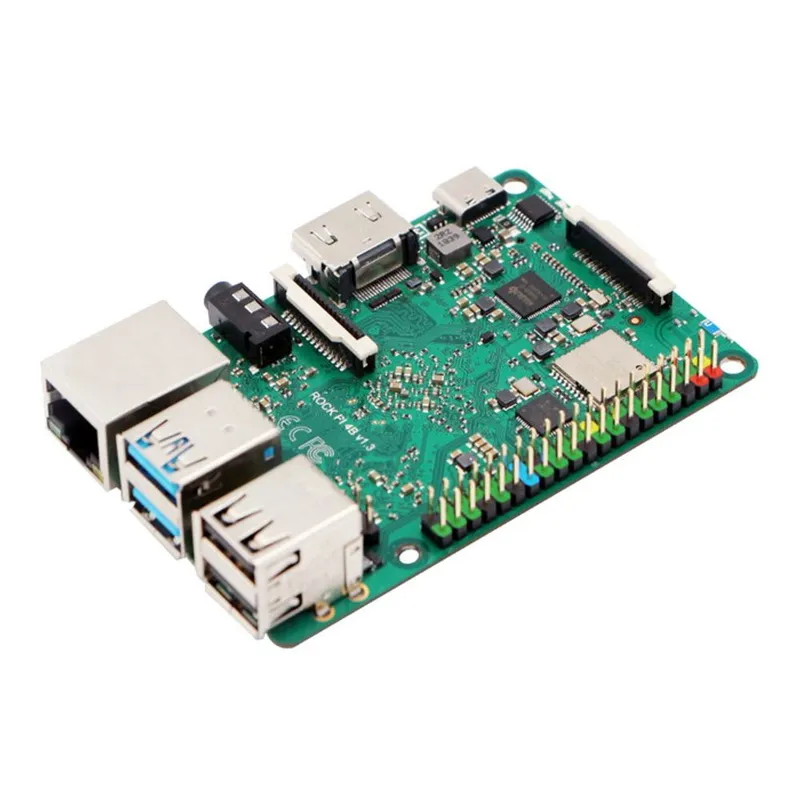 ПК Мини RockPi Rock Pi 4ARK3399/4Gb /noOS/GbitEth
