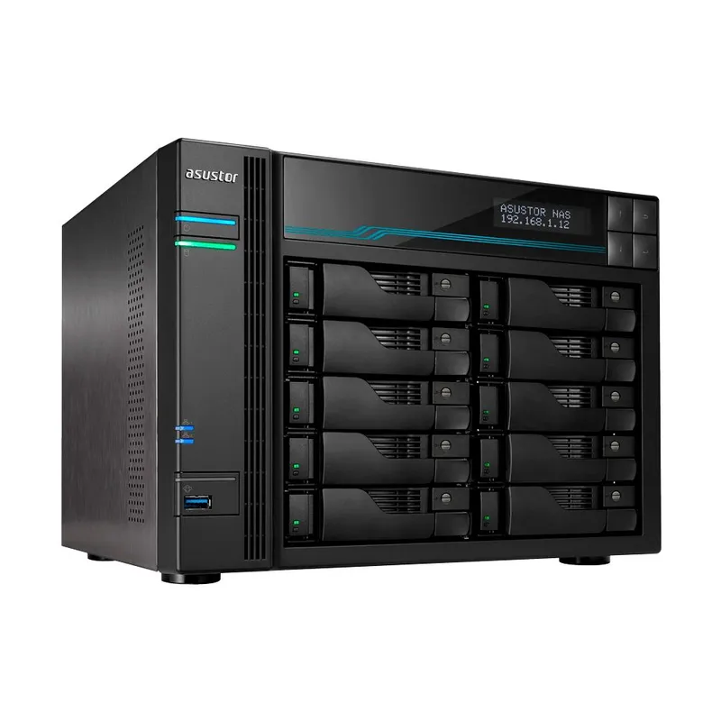 Платформа СХД ASUSTOR AS7110T 10 Bay (Max.22) 2xM.2 (90IX01D1-BW3S10)