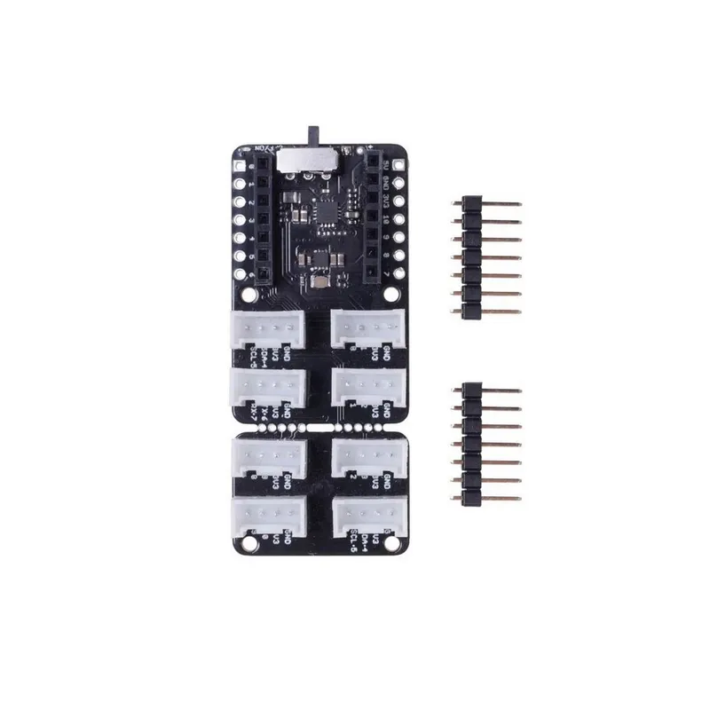 Плата интерфейсная Seeed 103020312 Grove Shield for Seeeduino XIAO - with embedded battery management chip