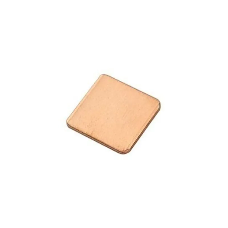 Радиатор медный ACD  RA256  Graphics Card Pure Copper Heatsink Purple Gasket (15x15x1мм) 