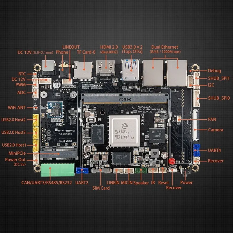 ПК Мини FireFly AIO-3559AV100-JD4 (1.6)/4Gb /noOS/2xGbitEth/WiFi