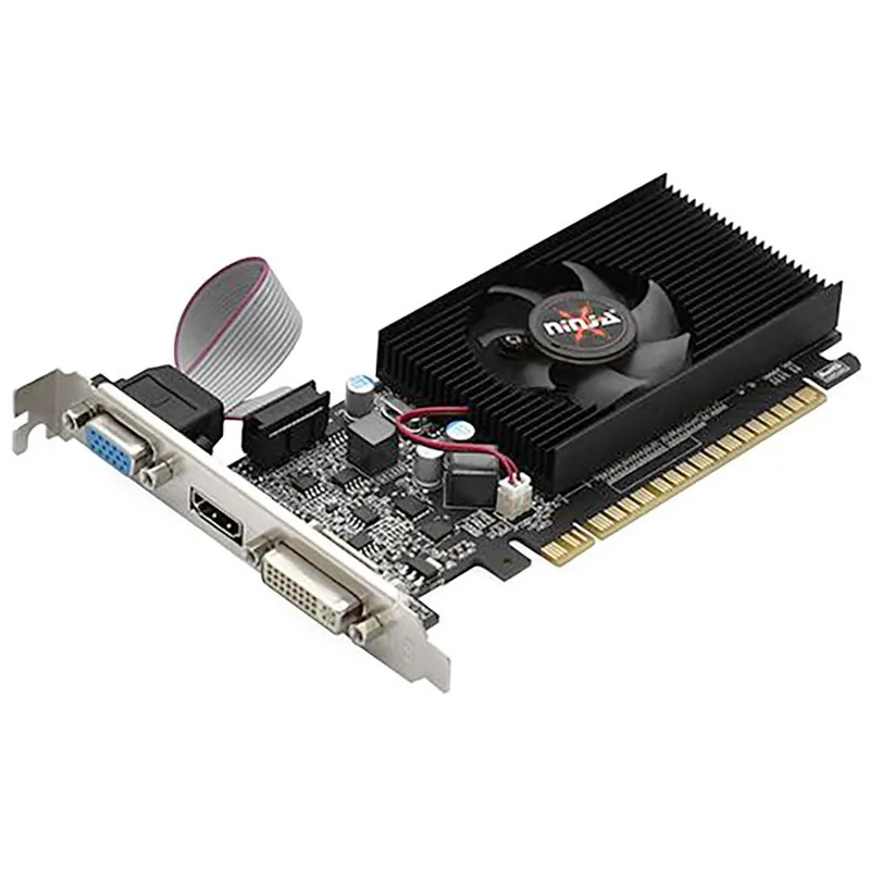 Видеокарта Ninja (Sinotex) GT610 1GB DDR3 64bit VGA DVI HDMI 1FAN LP RTL (750519)