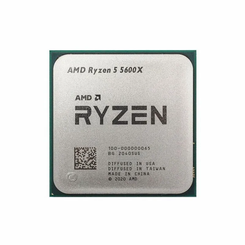 CPU AMD Ryzen 5 5600X, 6/12, 3.7-4.6GHz, 384KB/3MB/32MB, AM4, 65W, OEM, 1 year