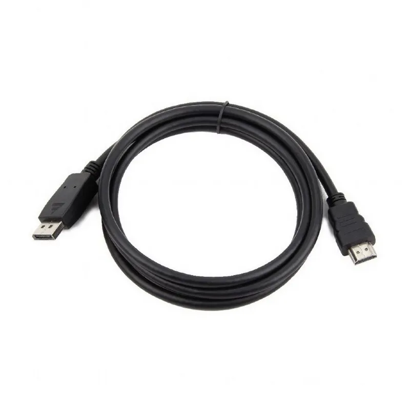 Кабель DisplayPort-HDMI Cablexpert CC-DP-HDMI-7.5M, 20M/19M, 7.5м, черный, экран, пакет
