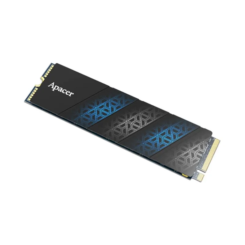 Твердотельный накопитель Apacer SSD AS2280P4U PRO 256Gb M.2 2280 PCIe Gen3x4, R3500/W1200 Mb/s, 3D NAND, MTBF 1.8M, NVMe, 170TBW, Retail,  Heat Sink, 5 years (AP256GAS2280P4UPRO-1)