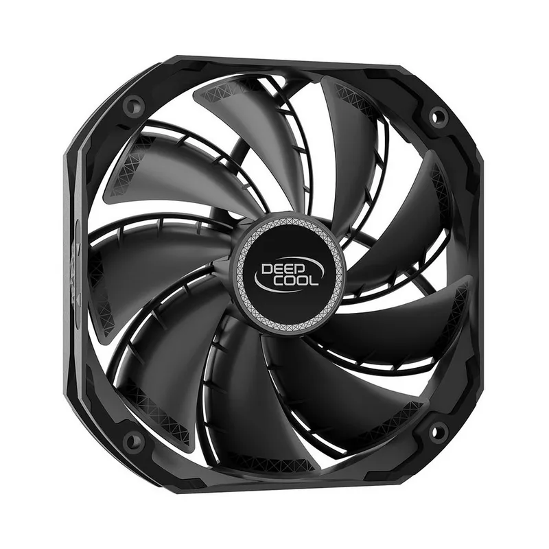 Вентилятор Deepcool AS500 PLUS RTL {6} (727071) (Height 164mm, 6mm x 5pcs, Fan 140mm*2, 500;1200RPM ±10%, < 29.2 dB(A), 4-pin PWM, TDP 220W, Screw, Socket AMD AM4, Intel LGA 2066/2011-v3/2011/1700/1200/115x) {8}