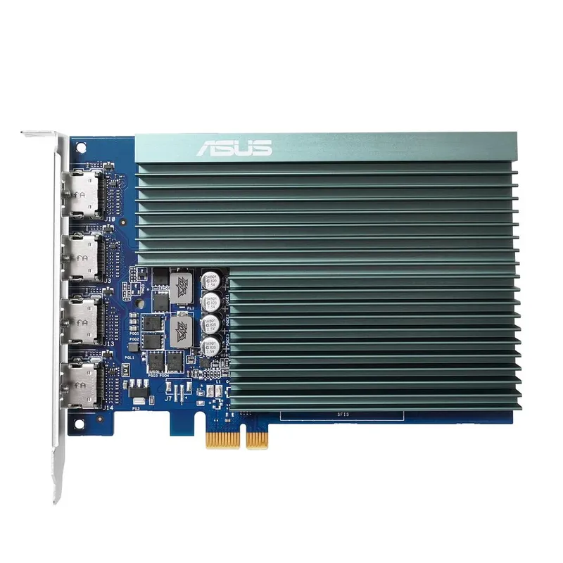 Видеокарта ASUS GT730 2GB GDDR5 64bit 4xHDMI PASSIVE RTL [369417] {20} [GT730-4H-SL-2GD5]