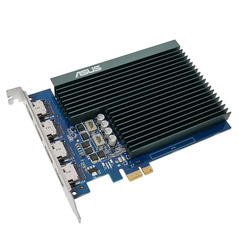 Видеокарта ASUS GT730 2GB GDDR5 64bit 4xHDMI PASSIVE RTL [369417] {20} [GT730-4H-SL-2GD5]