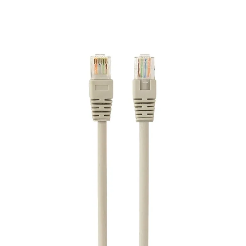  Патч-корд UTP Cablexpert PP12-0.25M кат.5e, 0.25м, литой, многожильный (серый)  (056182)