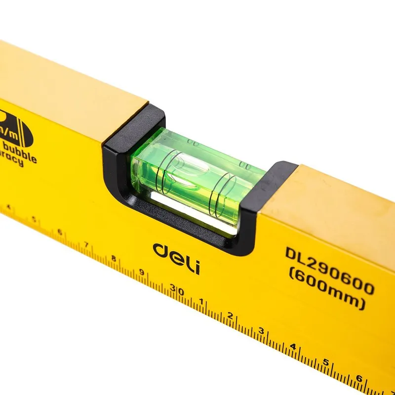 Уровень Deli DL290600 3глаз. магнит.