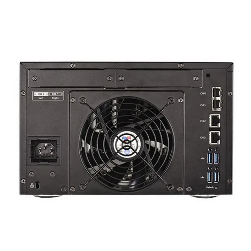 Платформа СХД Infortrend EonStor GSe Pro 200 5bay, High IOPS Solution, desktop cloud-integrated unified storage, including: Intel D1517, 2x4GB, 2x 10GbE SFP+, 2x 1GbE, 2x USB 3.1 Gen2, 2x USB 3.0, 2x host board slot(s), 1xPSU and 5x drive trays